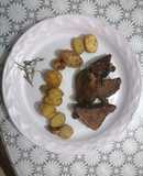 Filete al perejil con papas rústicas