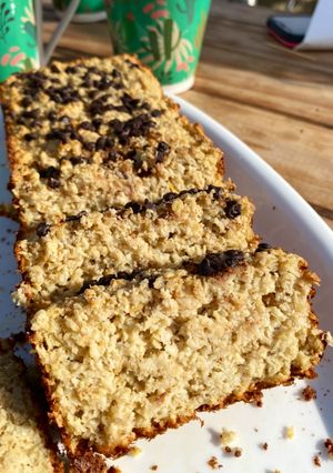 Una foto de Budín de pera🍐