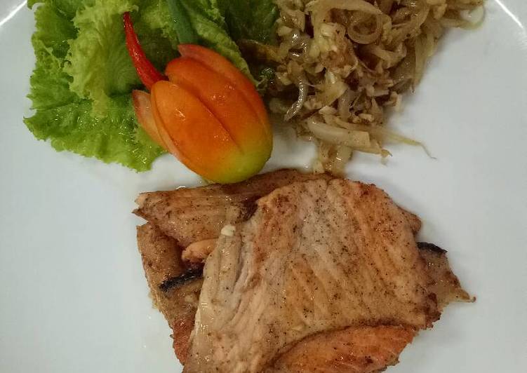 Resep Salmon Goreng Margarine oleh Denartt Cookpad