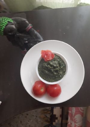 पौष्टिक बथुआ की सब्जी (paustik bathua ki sabzi recipe in Hindi) रेसिपी मुख्य फोटो