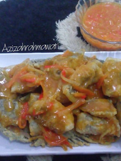 Foto resep Ikan gurame crispy asam manis