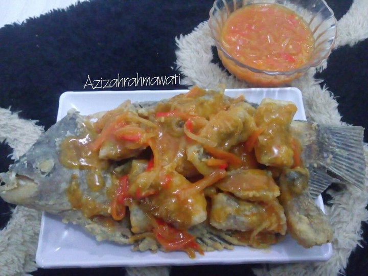 Standar Resep buat Ikan gurame crispy asam manis dijamin sempurna