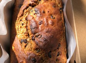 Foto resep Choco chip zucchini bread