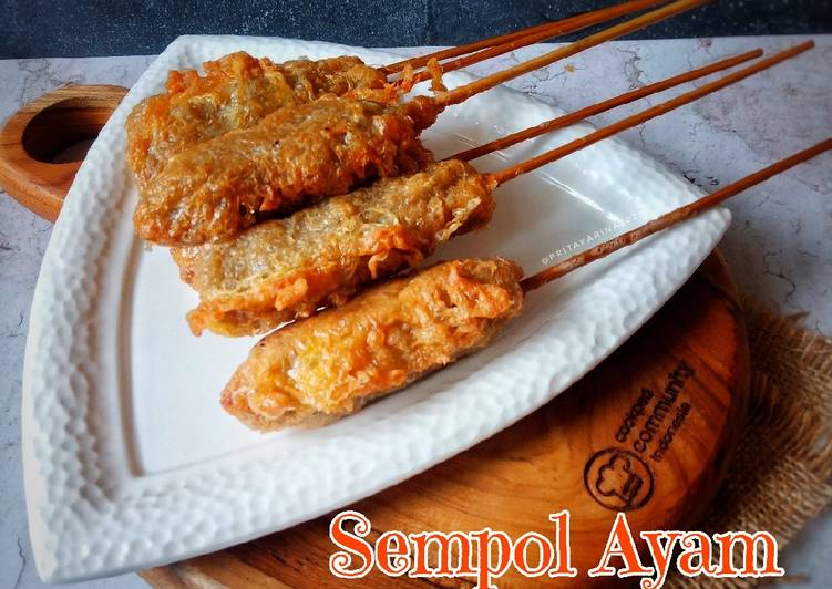 !IDE Resep Sempol Ayam Kulit Pisang menu masakan harian