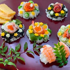 A picture of Japanese Kawaii Sushi Donuts.