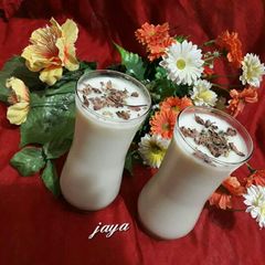A picture of Badam Thandai.