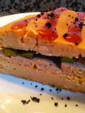 Bizcocho de Alubias blancas relleno de salchichas bratwurst