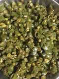 Chawli sabji (chori nu shak)
