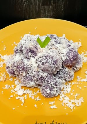 Foto resep Kelepon ubi ungu