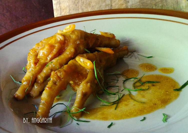 7 Resep: Ceker Ayam Kecap Presto Anti Ribet!