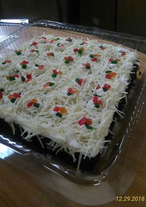 Foto resep 117.Brownies keju