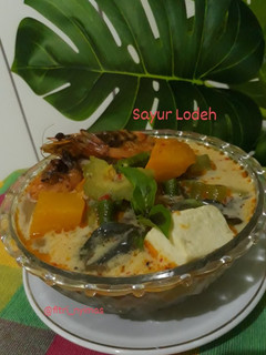 Foto resep Sayur lodeh dengan udang