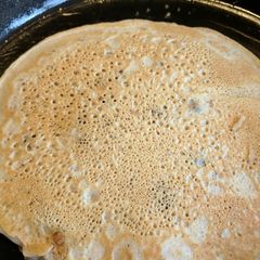 A picture of Vegan pancakes nobody will believe.