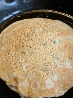 A picture of Vegan pancakes nobody will believe.