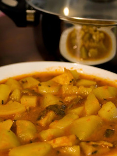 Una foto de Guiso de patatas con sepia