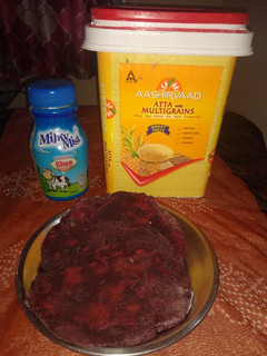 Beetroot Roti. Cékla Roti recept fotója