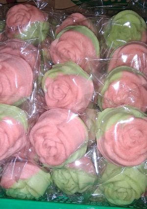 Foto resep Bolu mawar lembut