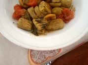 Una foto di basilico rucola
