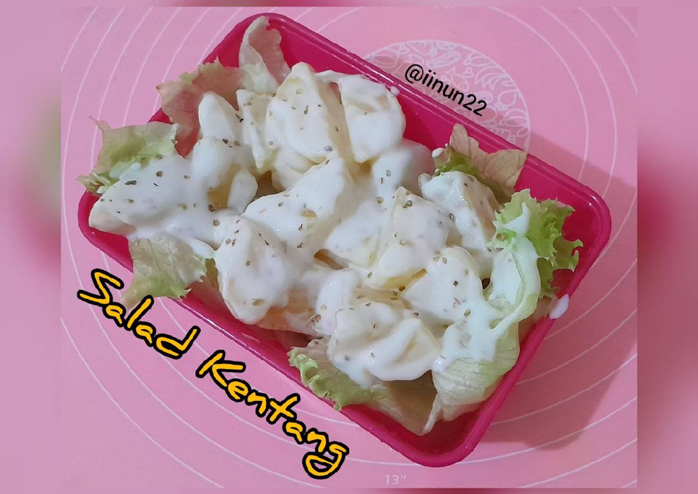 38. Salad Kentang 🥗