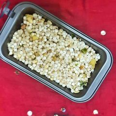 A picture of Sabudana khichdi.