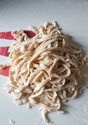 雞蛋麵 的食譜成品照片