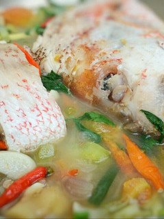 Foto resep Steam kakap merah