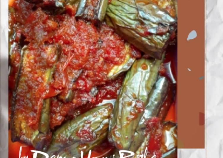 Terong goreng balado