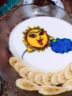 عکسی از دستور ژله تصویری