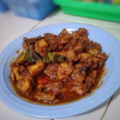 A picture of Ayam rica rica jawa.