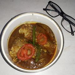 A picture of Indian Salmon Curry| Bengali Delight.