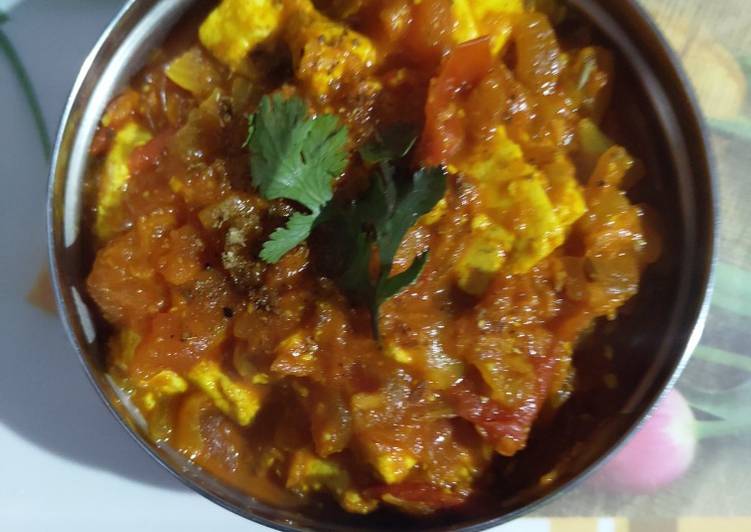 Turmeric paneer