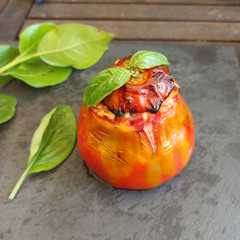 Foto di Pomodori ripieni di riso alle erbe