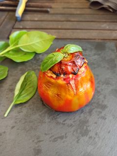 Foto di Pomodori ripieni di riso alle erbe