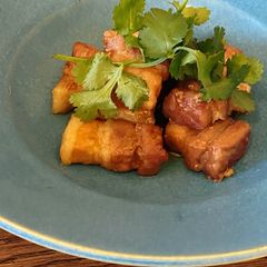 A picture of Vietnamese style braised pork belly (Non halal) 🇻🇳.