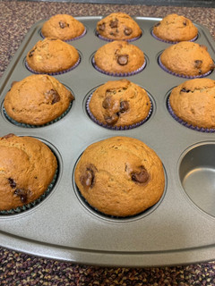 Foto resep Banana Muffin Chocolate Chips Aduk Garpu