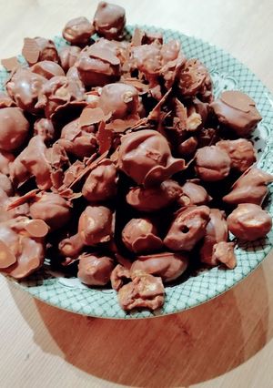 Une photo de Maltesers à l'aquafaba