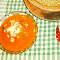 A picture of Tofu butter masala.