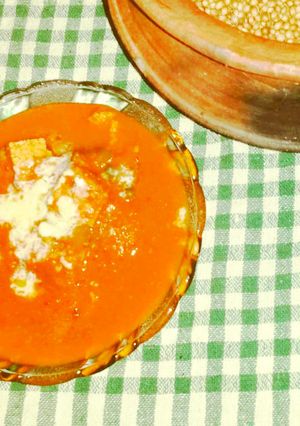 A picture of Tofu butter masala.