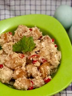 Foto resep Tahu telur asin