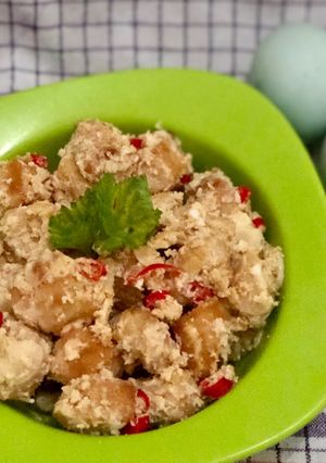 Foto resep Tahu telur asin