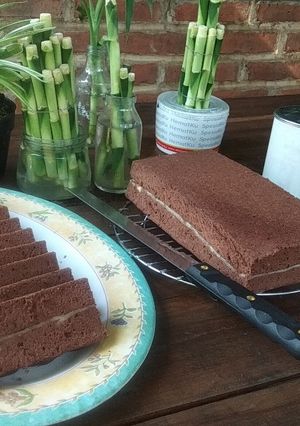 Foto resep Brownies kukus lapis keju putih telur