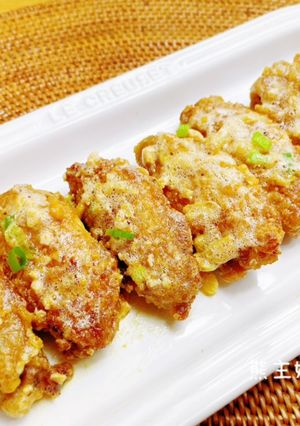 金沙雞翅 的食譜成品照片