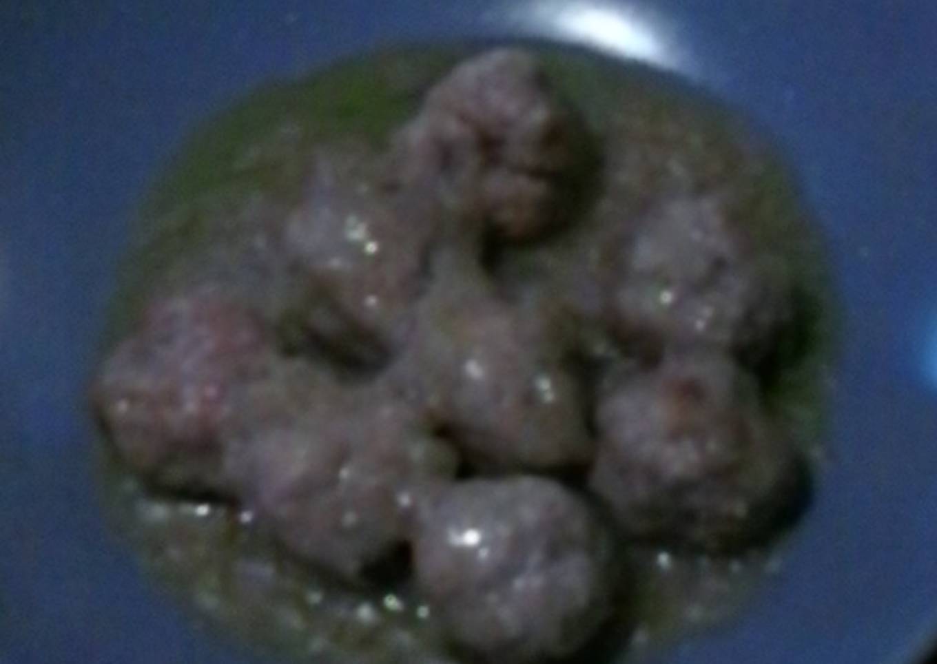 Albóndigas en salsa de cebolla