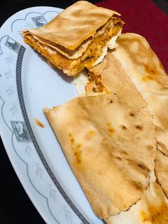 صورة لوصفة دجاج بالخبز
