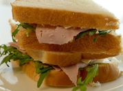 A picture of rocket sandwiches