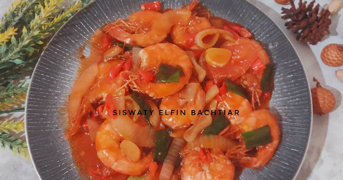 Resep Udang Saos Tiram Oleh Siswaty Elfin Bachtiar Cookpad