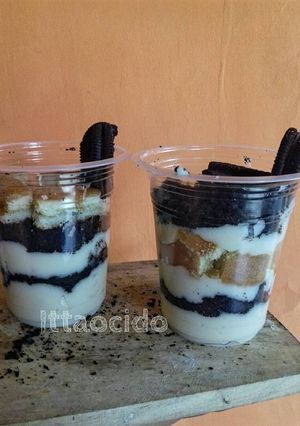 Foto resep Es cream cheesecake lapis tanpa mixer