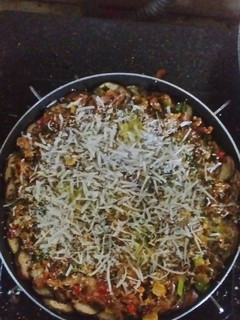 Foto resep Pizza Terong Bolognaise