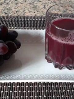صورة لوصفة عصير العنب السهل