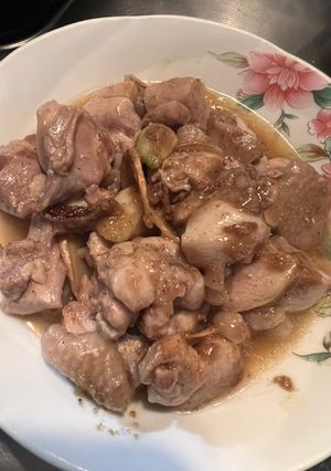 薑炒蒜頭胡椒雞 的食譜成品照片